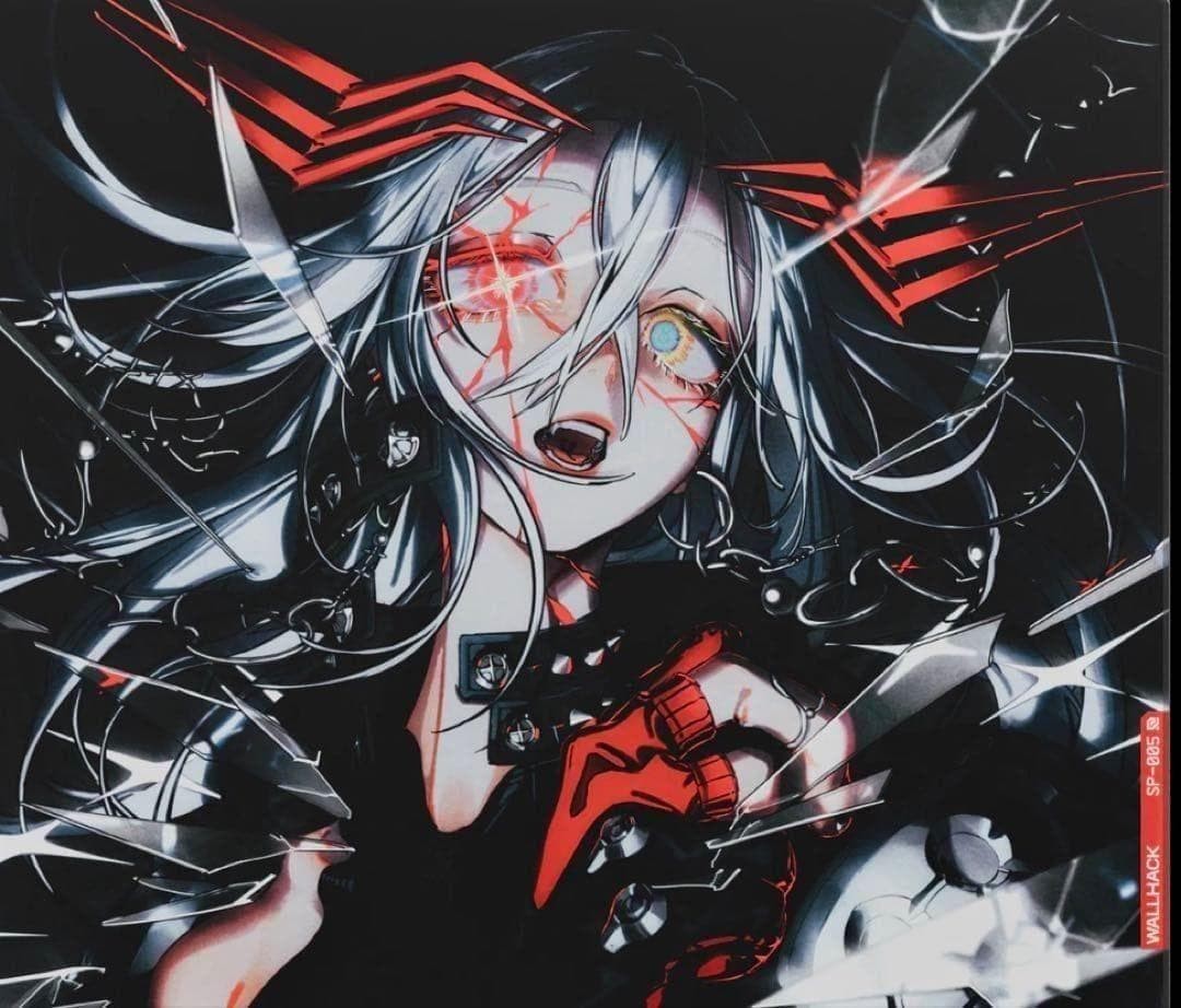 WALLHACK SP-005 Carnage Sora Glass Mousepad Limited Edition 1800 Pcs Sealed Item