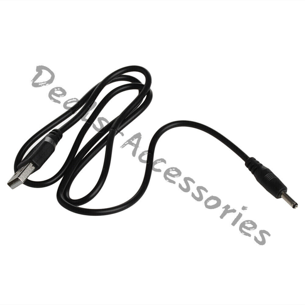 1PCS New in box USB A Type Male to DC 3.5 Charging Cable Power Plug Barrel 50CM