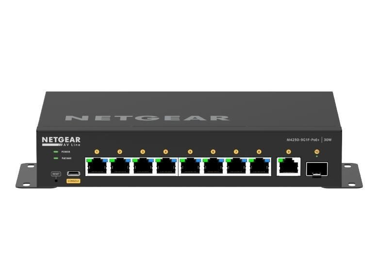 Netgear GSM4210P-100NAS M4250-9G1F-POE+ AV Line Switch BRAND NEW