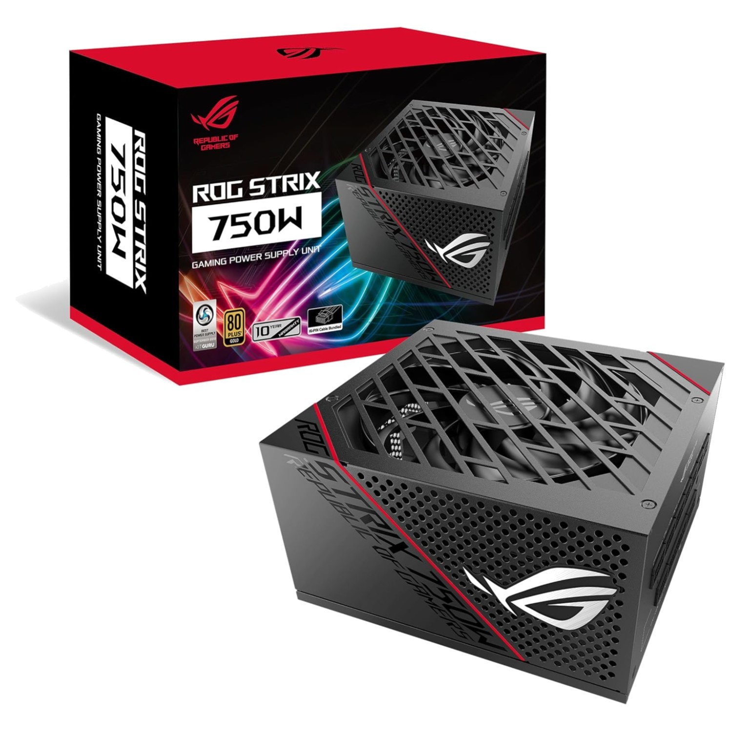ROG Strix 750W PSU - Japanese Capacitors, 80 Plus Gold