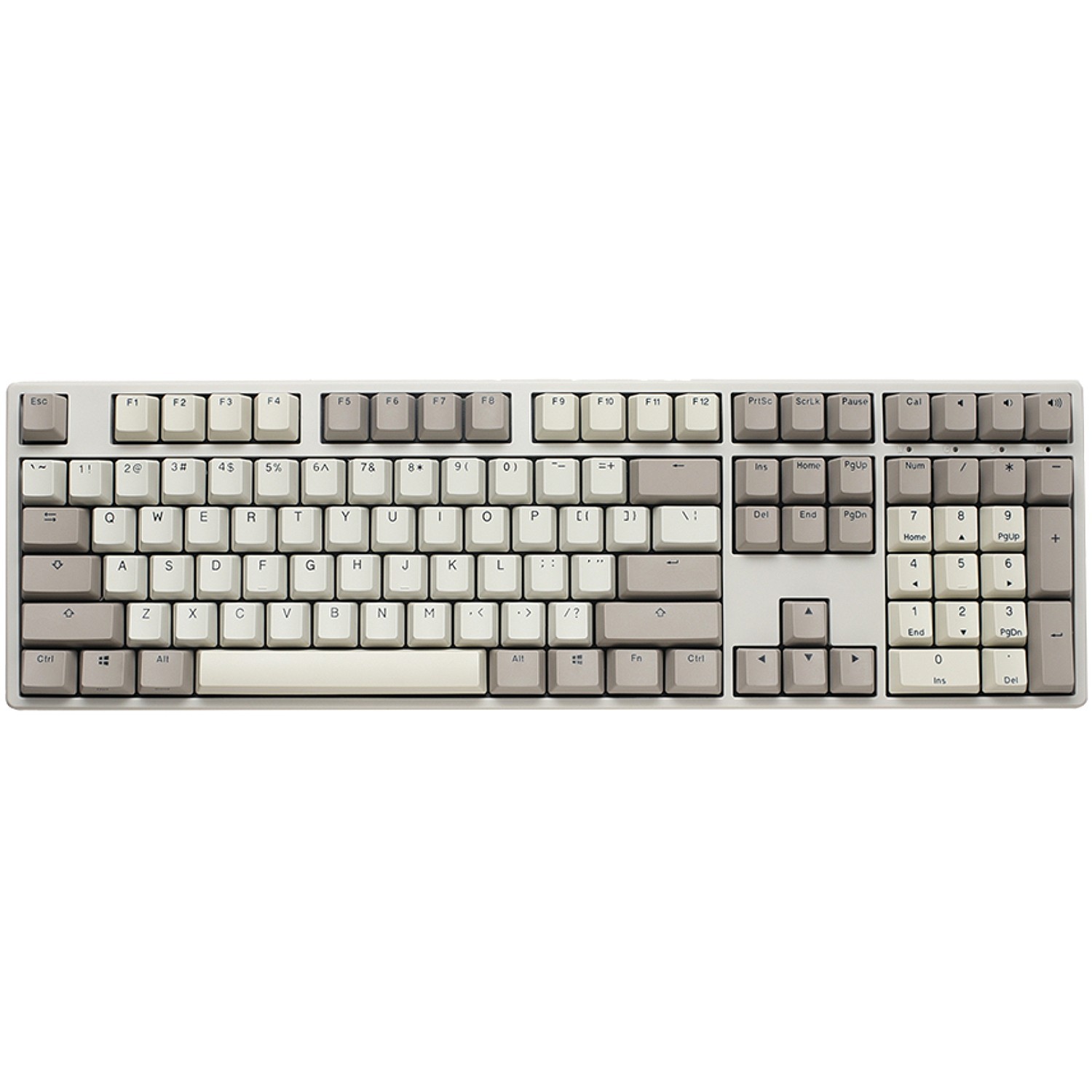 Ducky Origin Vintage Mechanical Keyboard Full Size Cherry MX Brown Switch