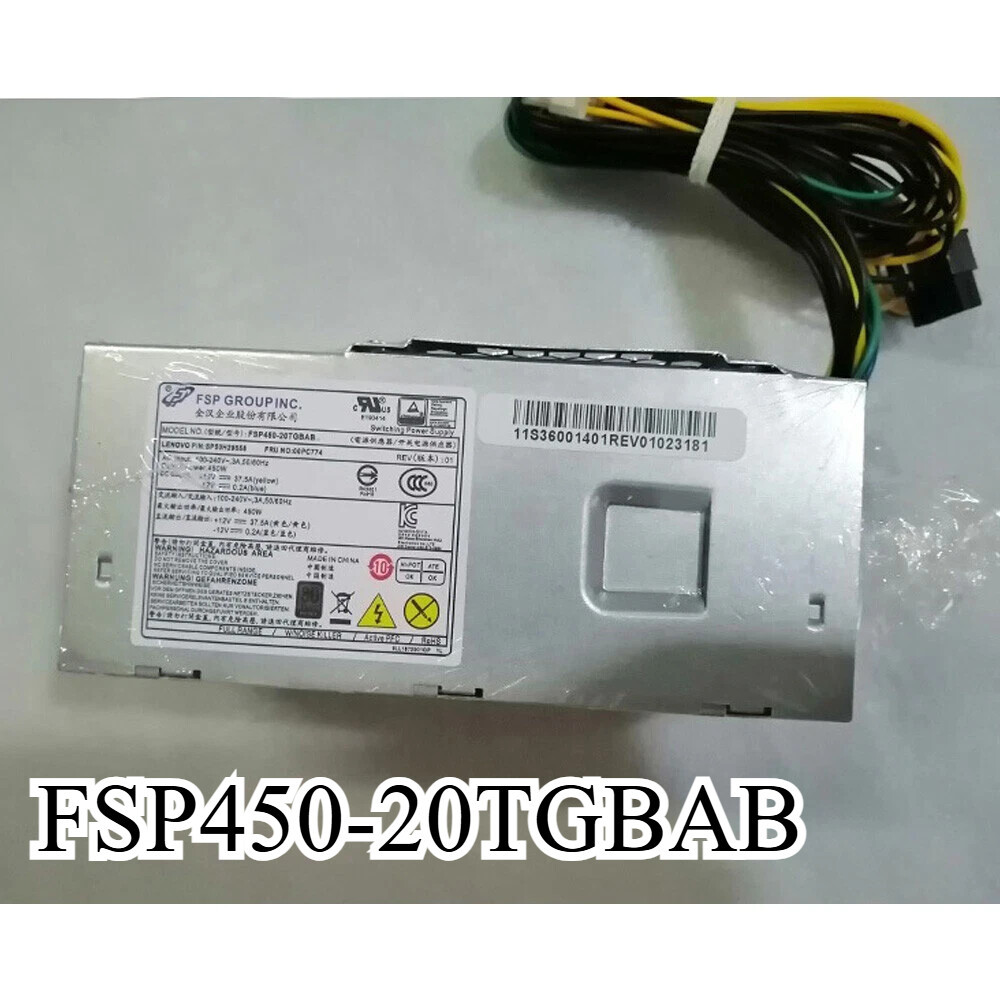 Power Supply 10+4pin FSP450-20TGBAB 00PC774 for Lenovo M310 M410 M428 M510 450W/