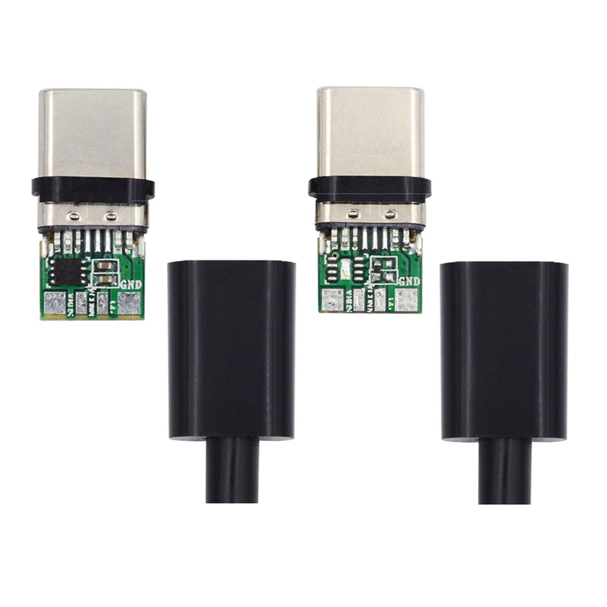 CY 2sets/lot DIY OEM 24pin Connector Plug USB Type C USB-C Male with Housing