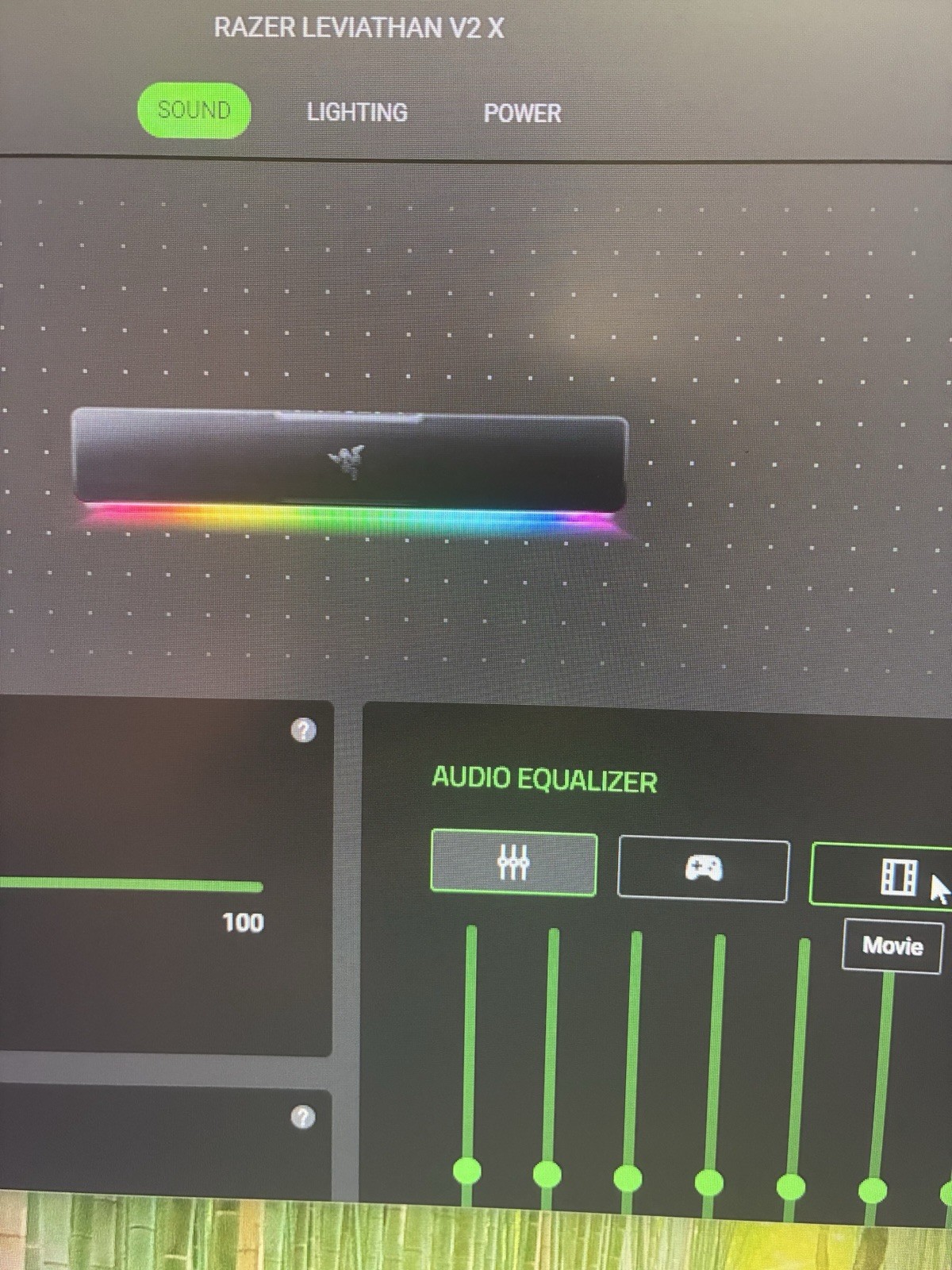 Razer Leviathan V2 PC Gaming Soundbar with Subwoofer THX Spatial