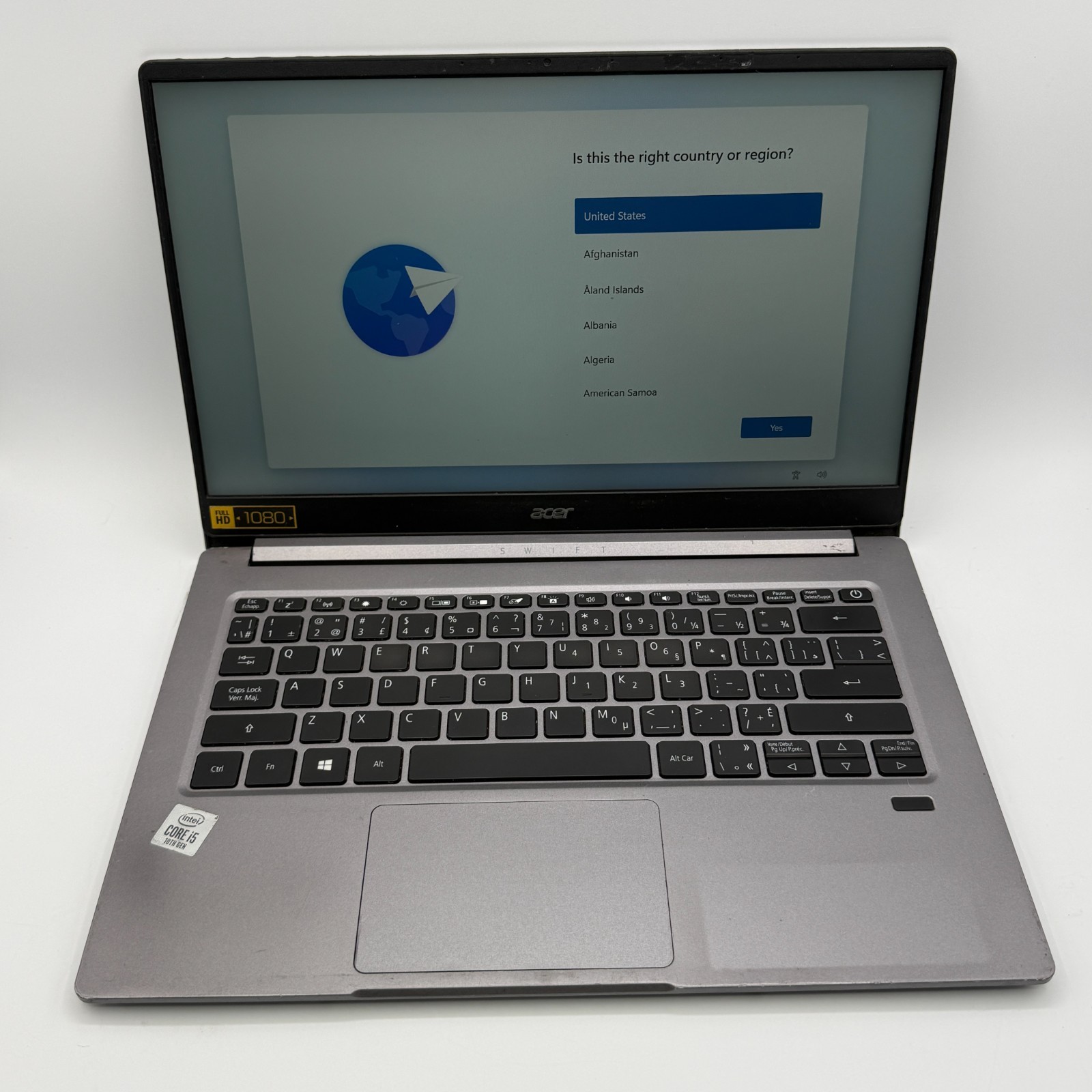 Acer Swift 3 SF314-57 14" i5-1035G1 8GB 256GB SSD Win11 Home FHD