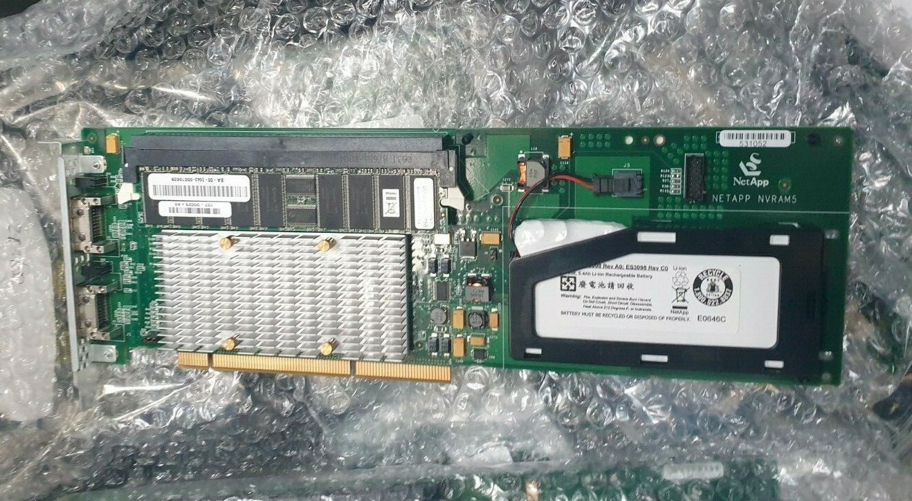 Netapp NVRAM5 111-00199+B1 with 512MB Cache & Battery Back-Up Card