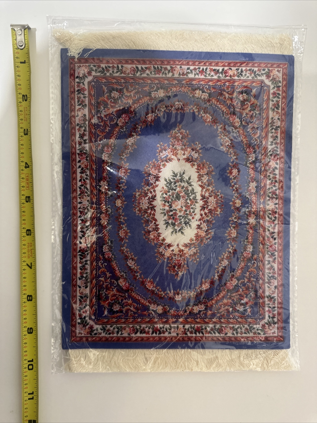 Mouse Pad Turkish Carpet Design Oval Blue Brand New