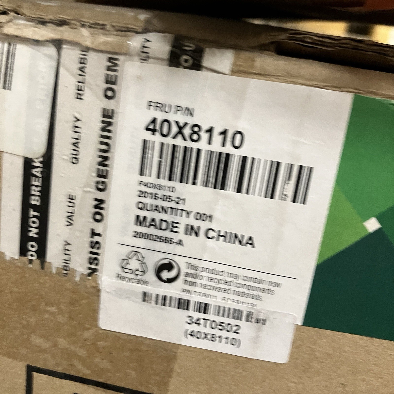 Lexmark 40X8110 Fuser Unit C734 C736 C746 C748 CS76 New Genuine NIB