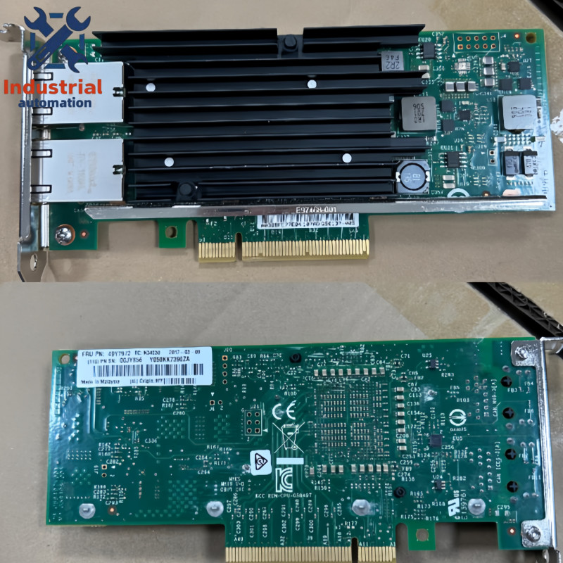 IBM X540-T2 10GbE Dual Port RJ45 PCIe Network Adapter Both Low & High Profile