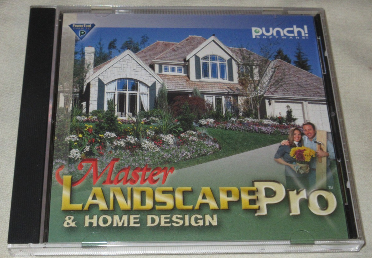 Master Landscape Pro & Home Design (2004) CD-ROM Punch Software