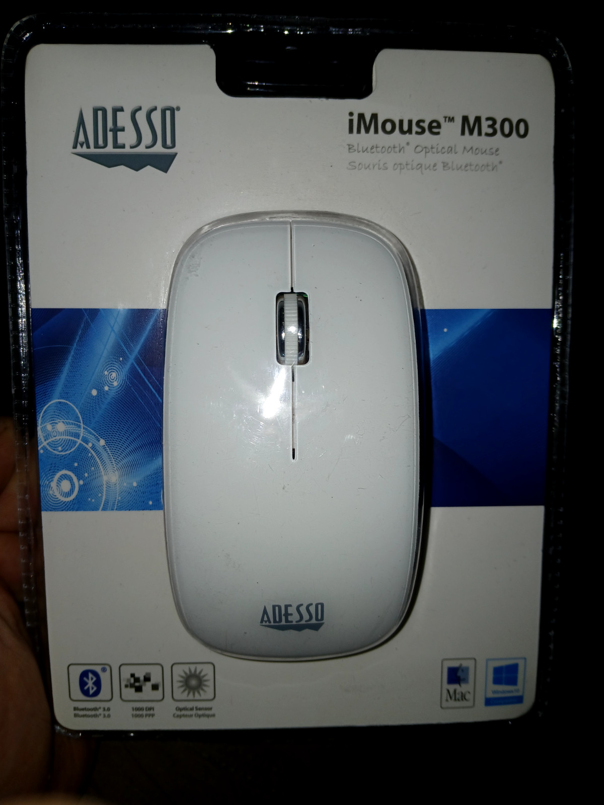 Adesso iMouse M300W Bluetooth Optical Mouse