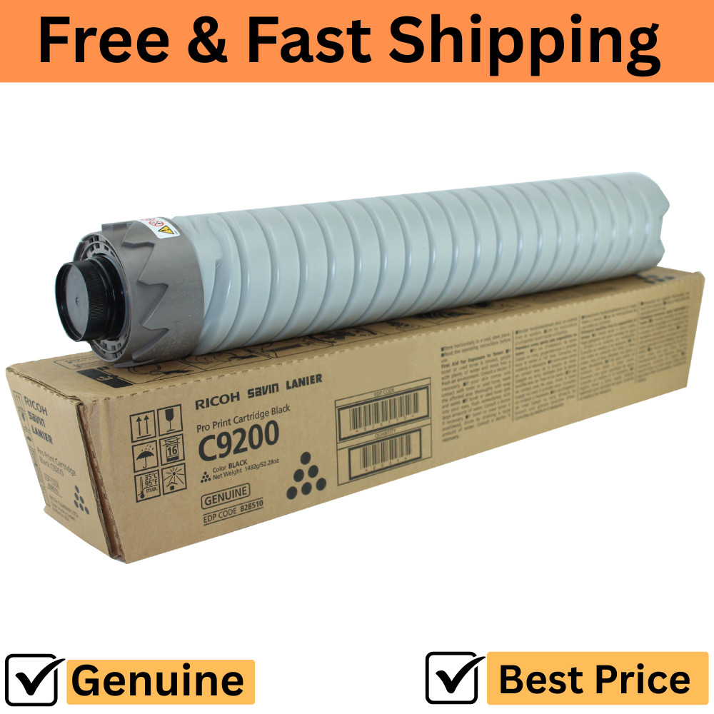 Genuine Ricoh 828510 Black Pro Print Toner Cartridge Pro C9200 C9210 OEM