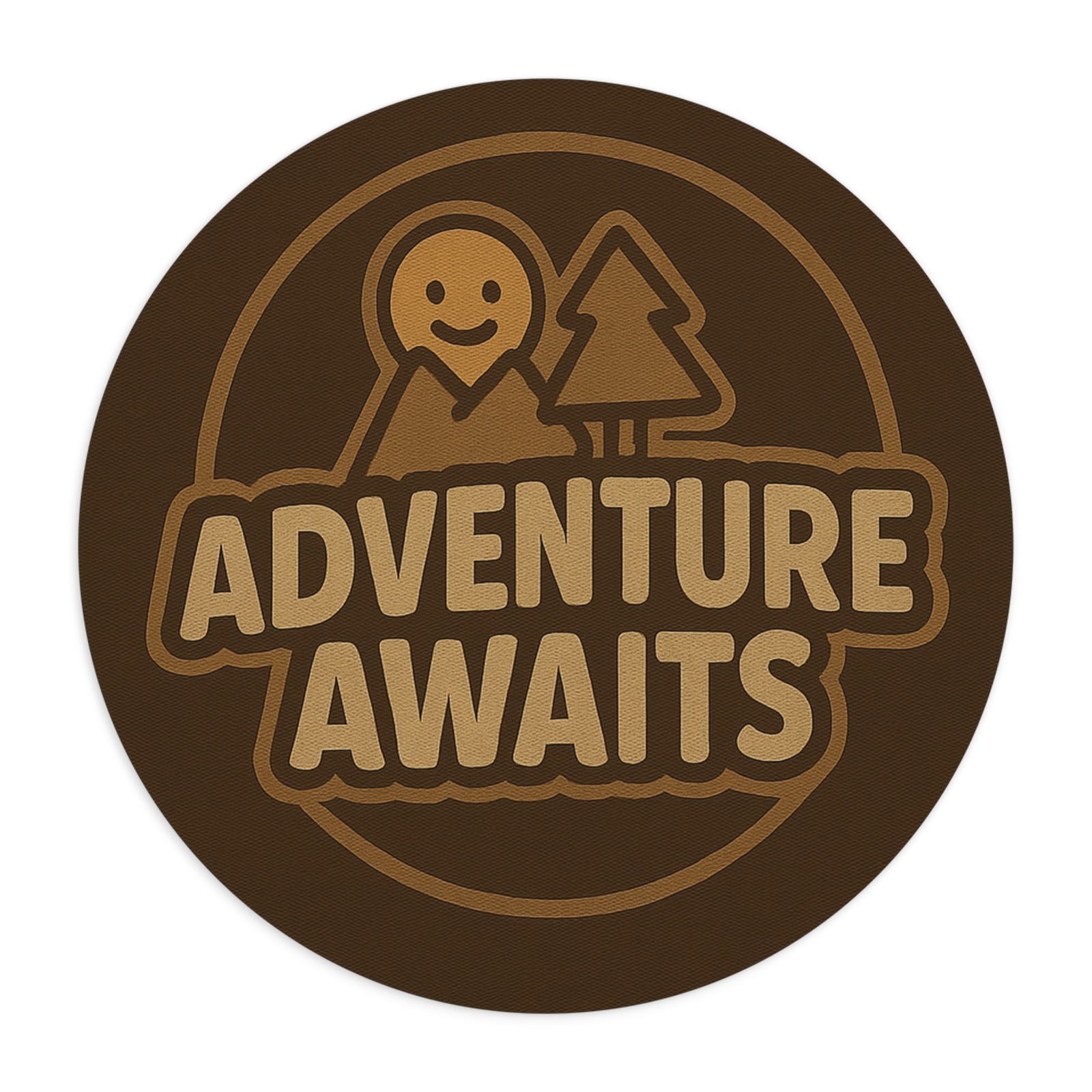 Adventure Awaits Mouse Pad - Perfect for Gamers, Home Office, Desk Decor