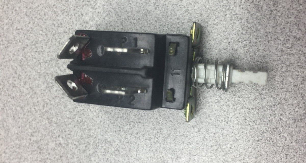 US Stock 2x 4Pin AT Computer PC Case Selflocking On/Off Push Button Power Switch