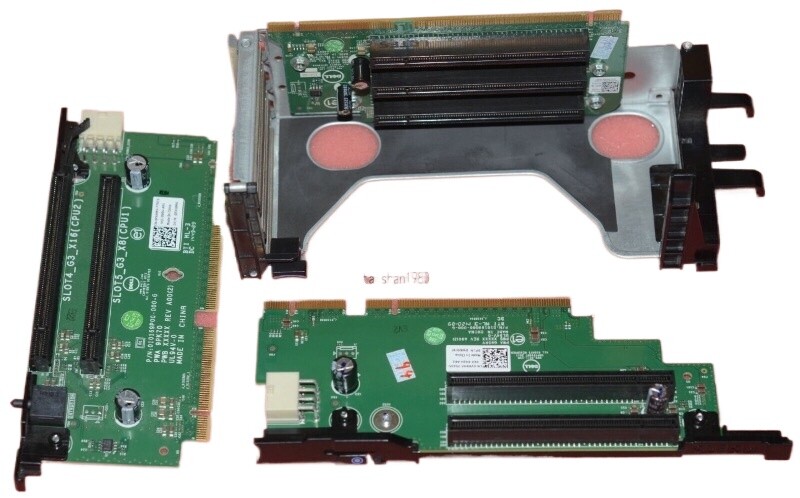 NEW Dell PowerEdge R720 R720xd PCIe G3 x16 & x8 Riser Card Kit DD3F6 FXHMV VKRHF