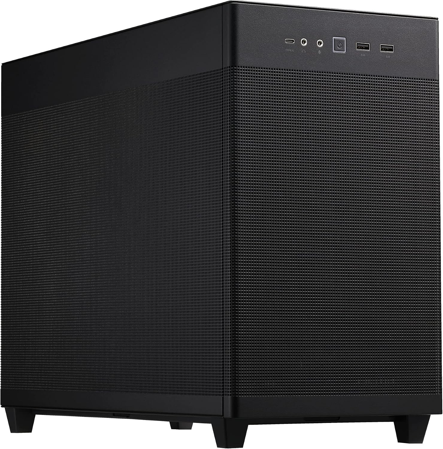 Prime AP201 Micro ATX PC Case SFF Ready Compact Design Pre-Installed Fan Mesh