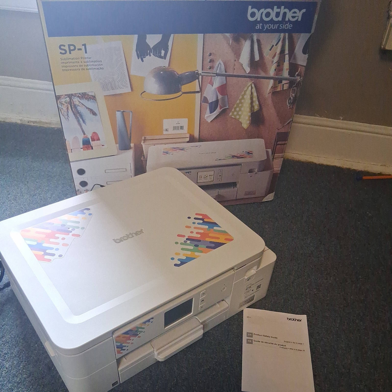 Brother SP-1 Sublimation Printer & Ink Base Bundle