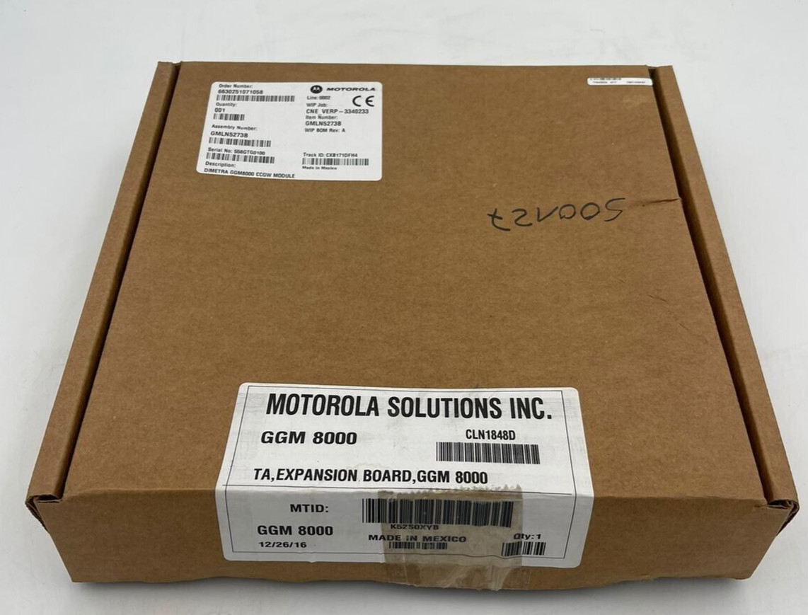 *SEALED* MOTOROLA GMLN5273B DIMETRA GGM8000 CCGW MODULE TA, EXPANSION BOARD