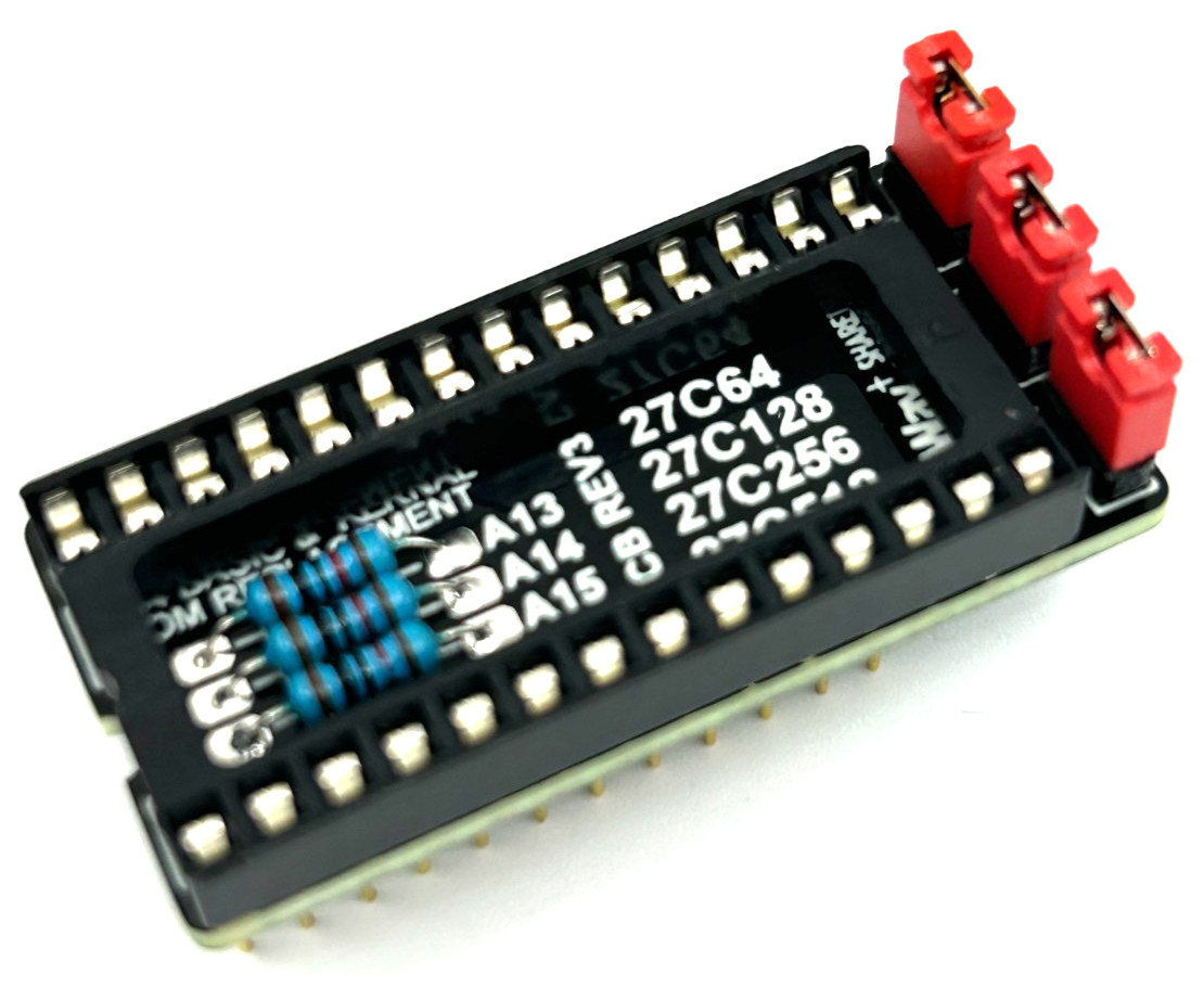 Commodore 64 & VIC-20 BASIC & Kernel ROM Replacement Adapter - USA seller