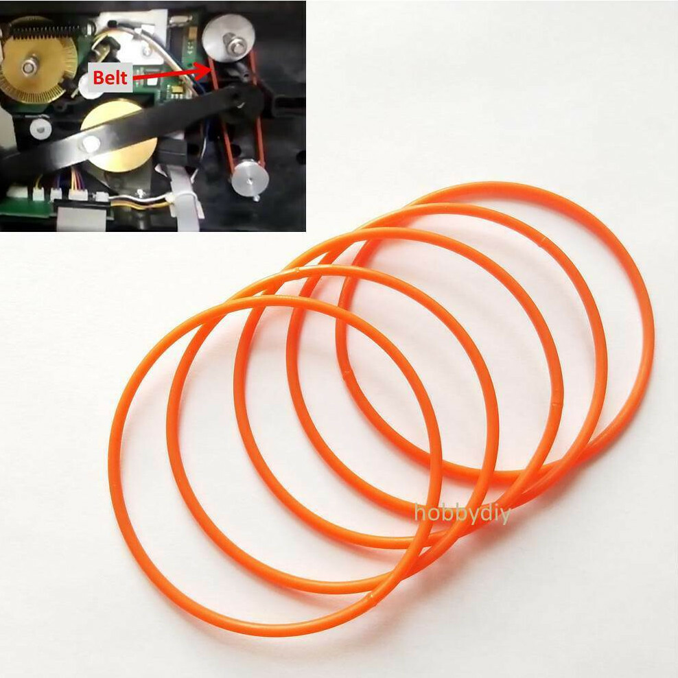 5x Ribbon Take Up O-ring Drive Belt for Zebra P310i P330i P420i  - 105909G-038