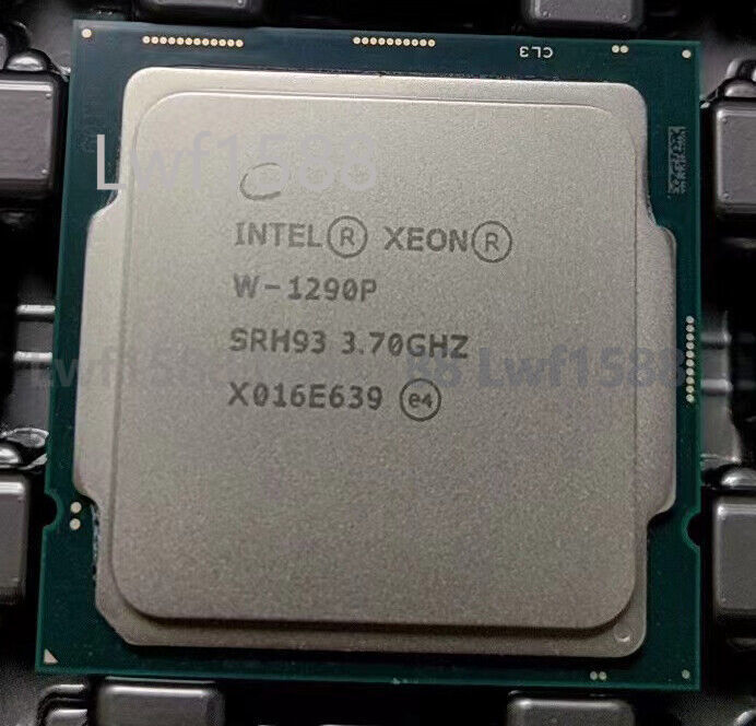 Intel Xeon W-1290P LGA-1200 SRH93 3.70GHz 10-core 20-thread 20MB CPU processor