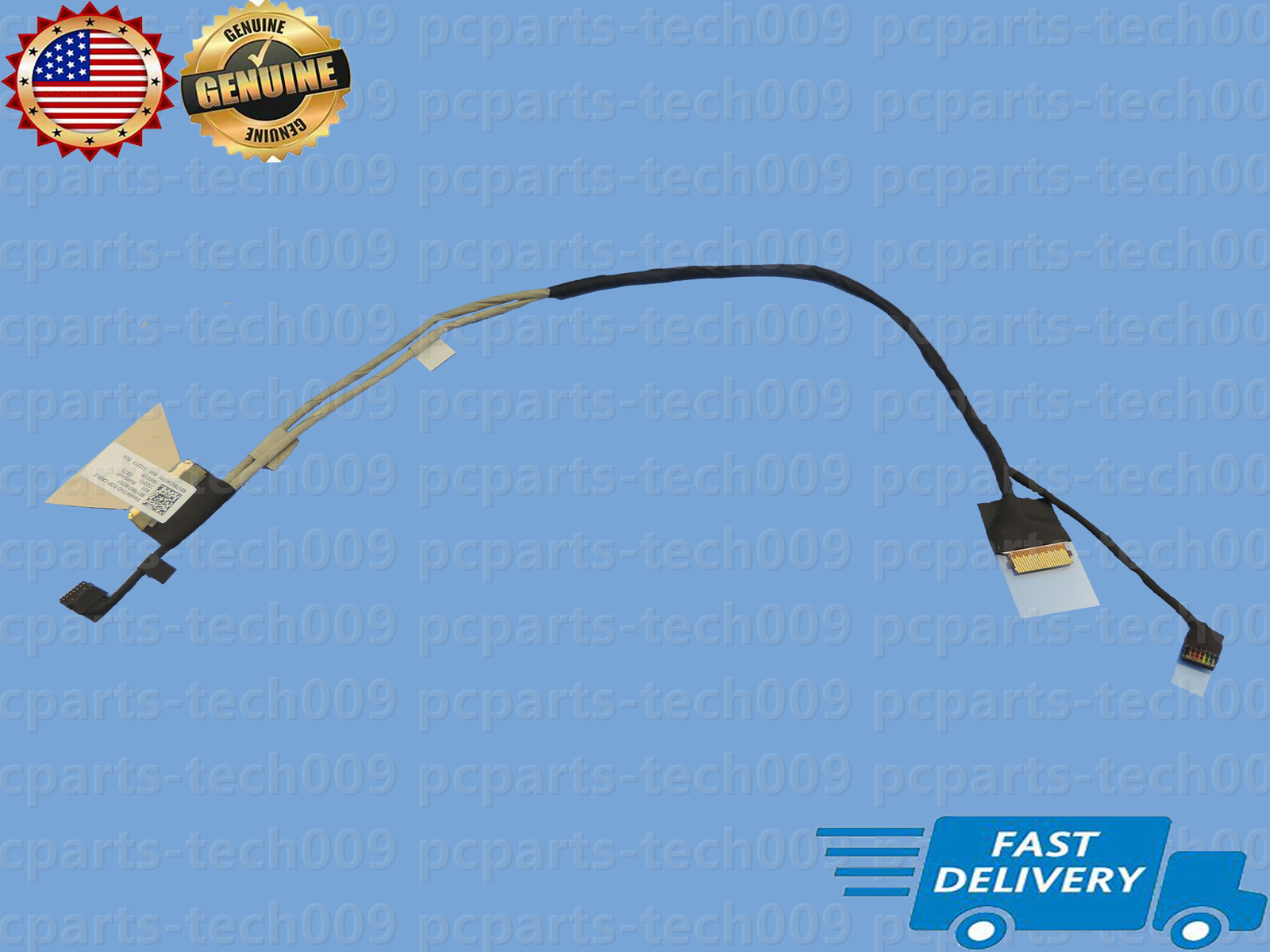 Genuine LCD LVDS Video Screen Cable For HP ENVY 15-AS FHD 30Pin Touch
