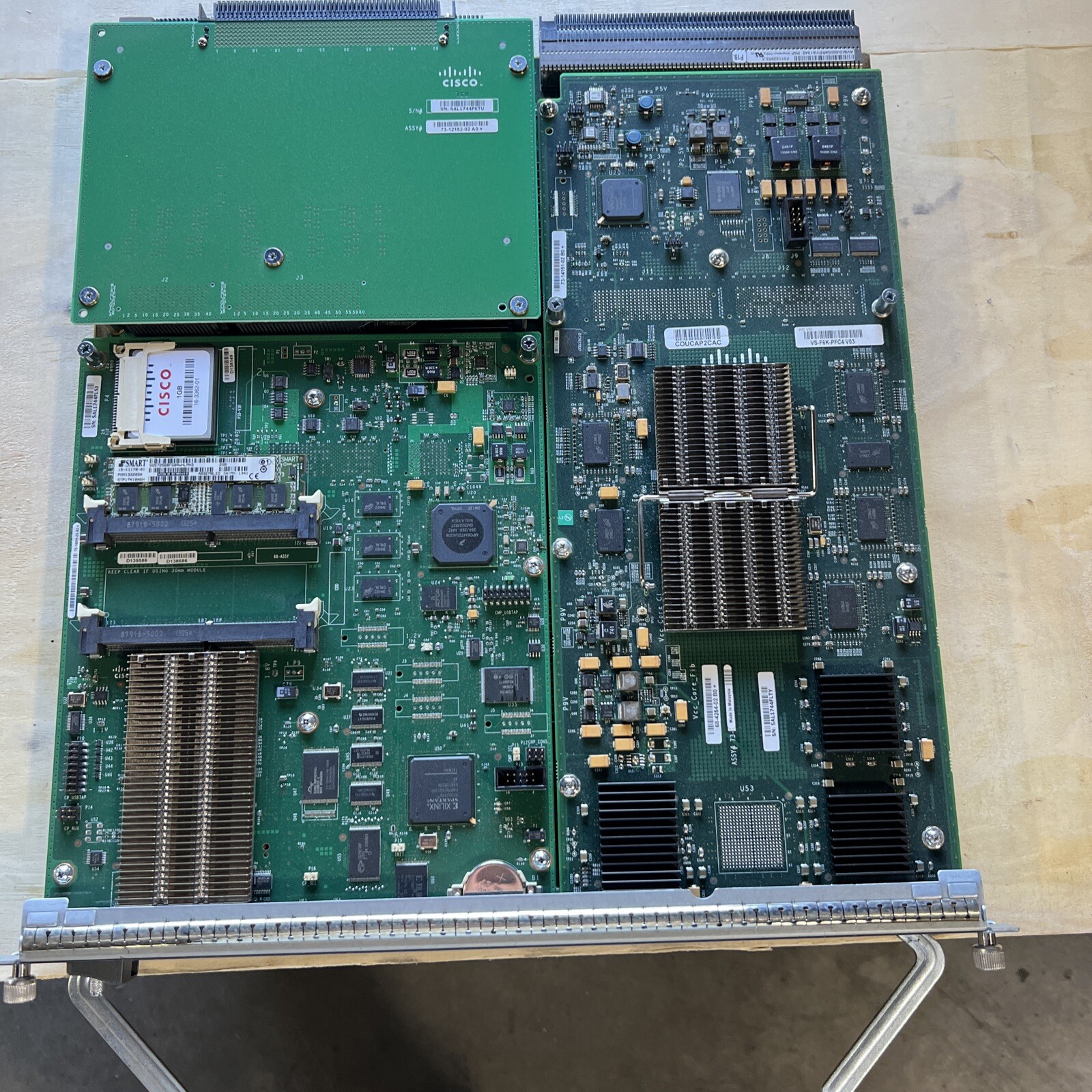 2- Cisco Catalyst 6500 Series Supervisor Engine 2T VS-SUP2T-10G - SH W2A