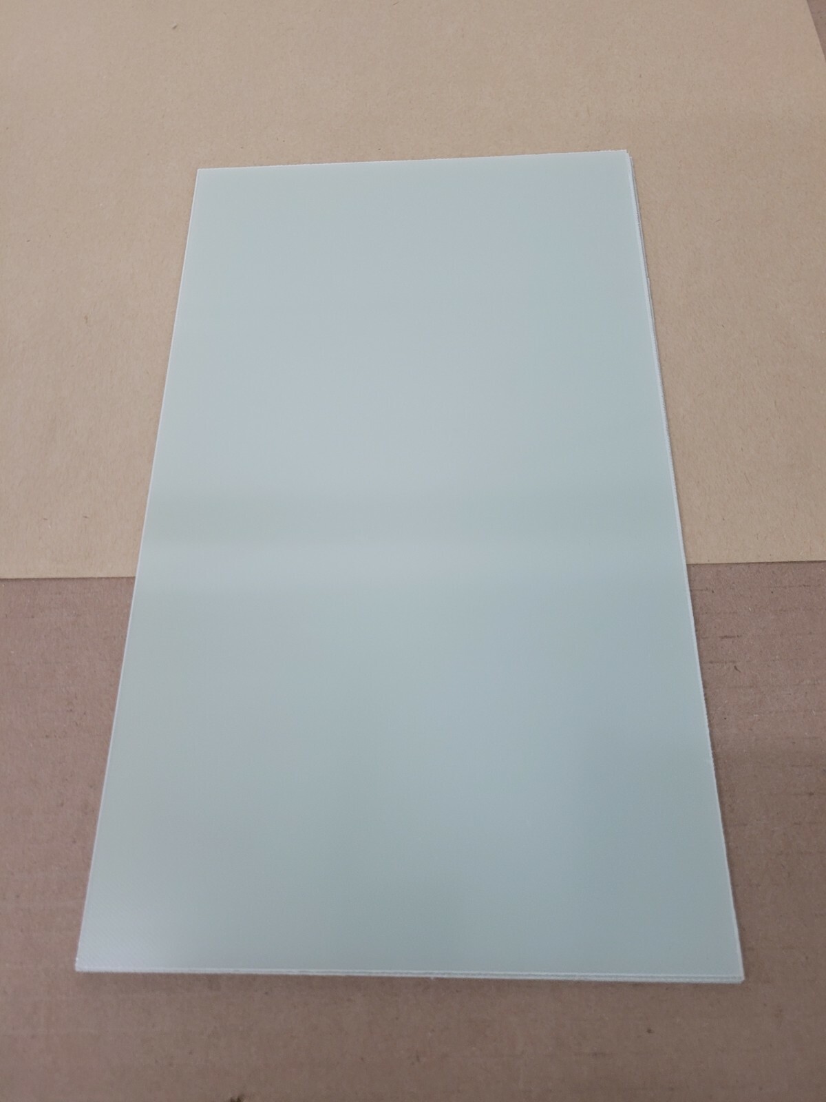 4 pcs G10 FR-4 Phenolic Glass Epoxy Laminate Sheet -Unclad .047, 6 7/8 x 12.