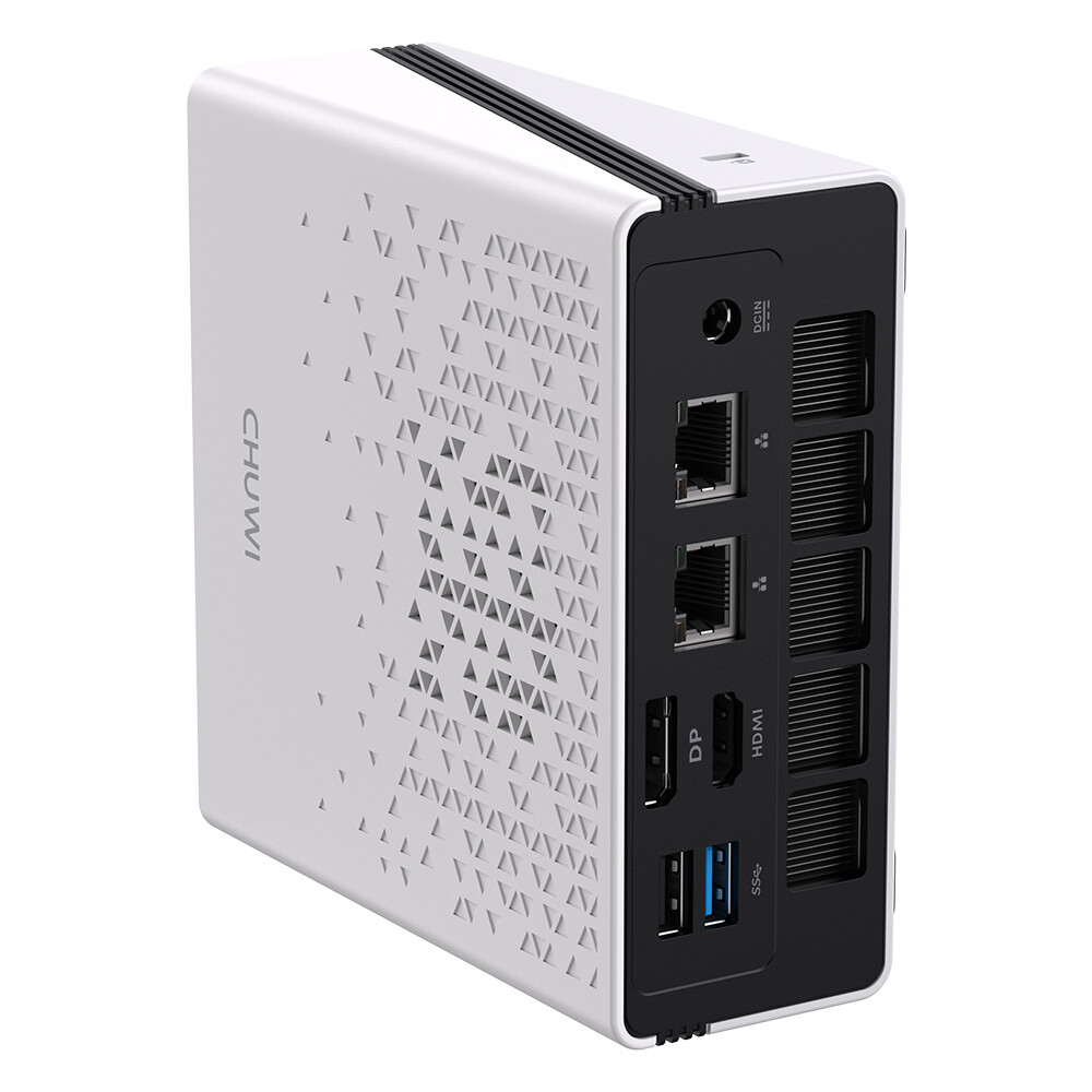 CHUWI UBox Mini PC AMD Ryzen 5 6600H 16GB DDR5 512GB PCIe 4.0 SSD Windows 11 Pro