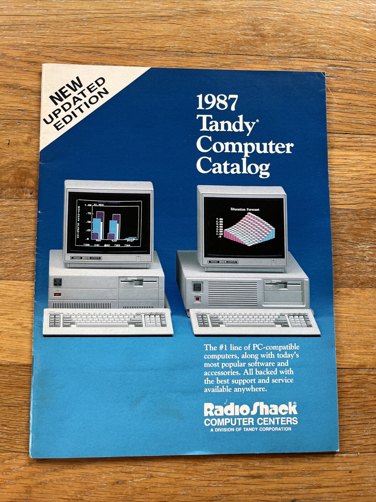 Vintage 1987  Tandy Computer Catalog Updated Edition RadioShack