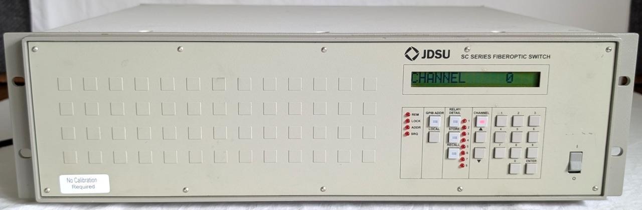 JDSU SC Series Programmable 18 GHz RF / Coaxial Matrix Switch - Model SC2D20242