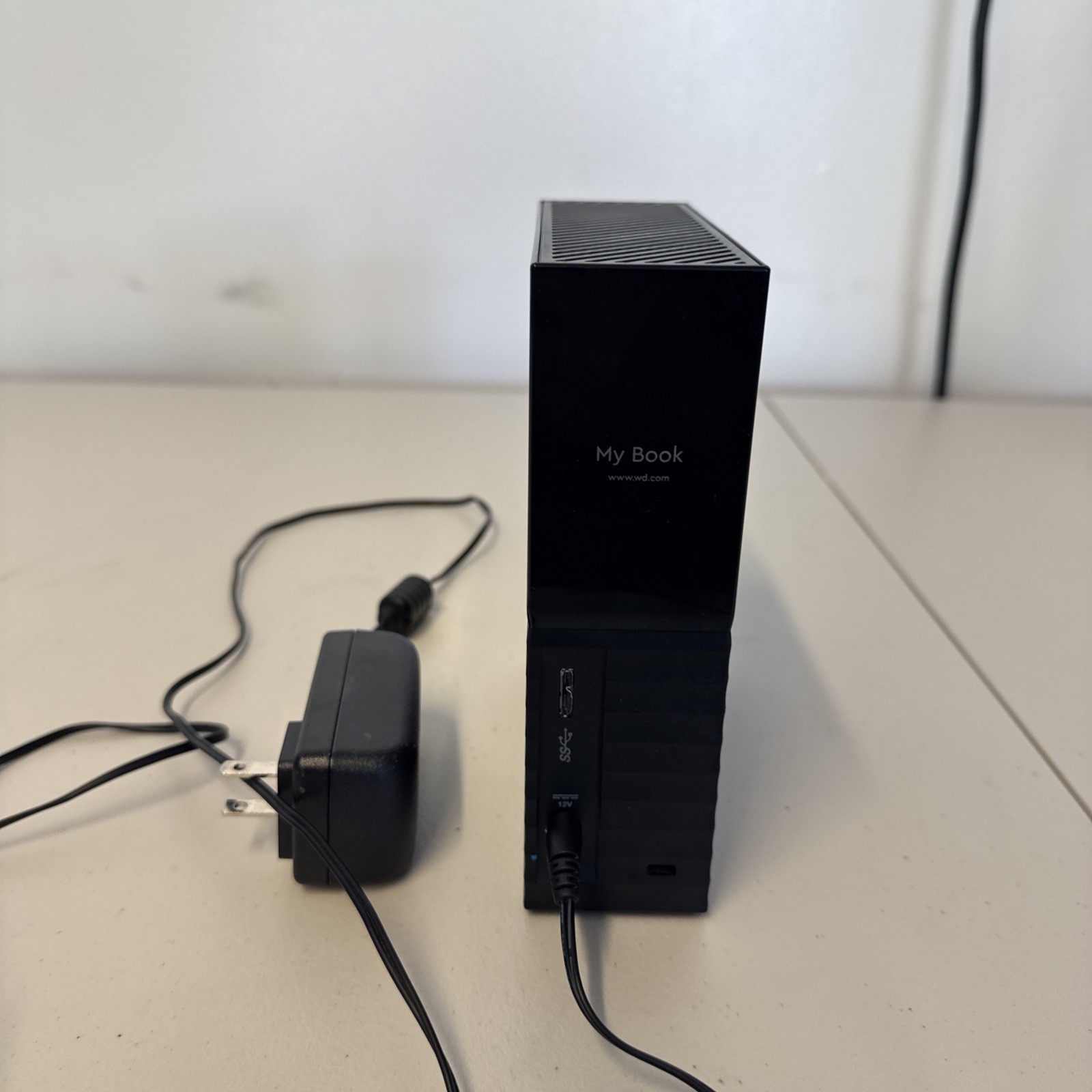 WD My Book WDBBGB0120HBK 12 TB Desktop Hard Drive - External - Black