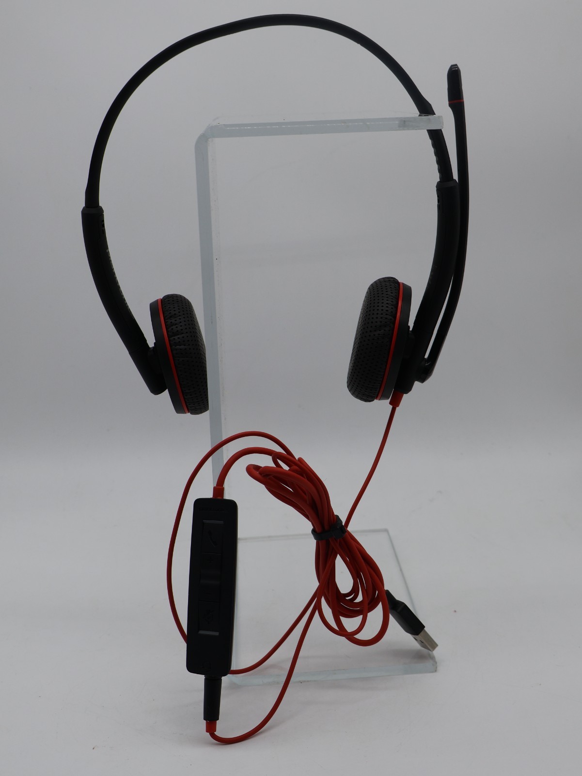 Plantronics Blackwire C3200 Wired USB-A Headset USB 2-Ear Full Head Set Open Box