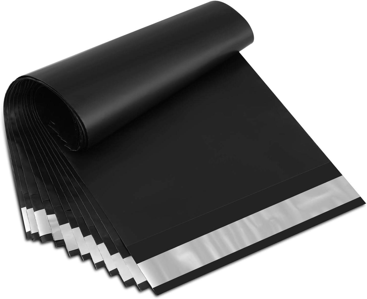 1000 19x24 Black Poly Mailers Self Sealing Shipping Envelopes Bags 2.5 Mil