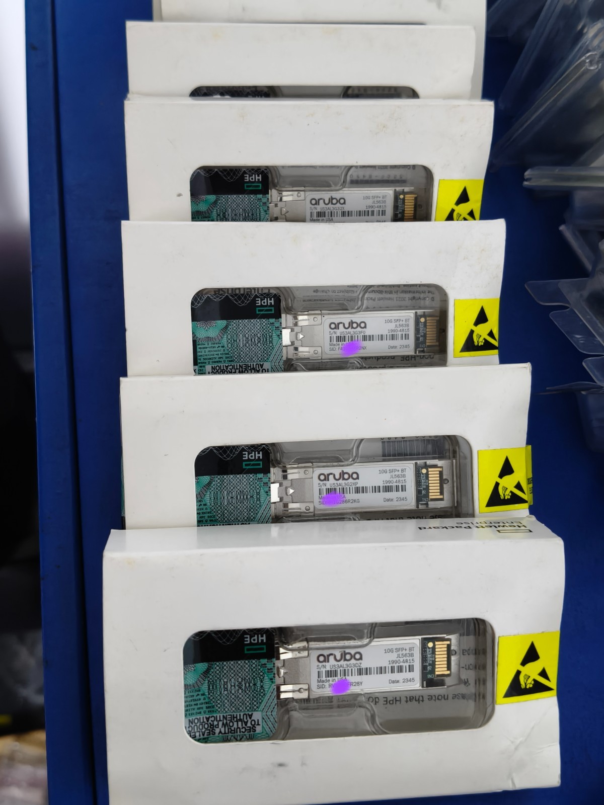 ARUBA JL563B 1990-4815 10Gbps SFP+ BT RJ45 30m  Non-China counterfeits.