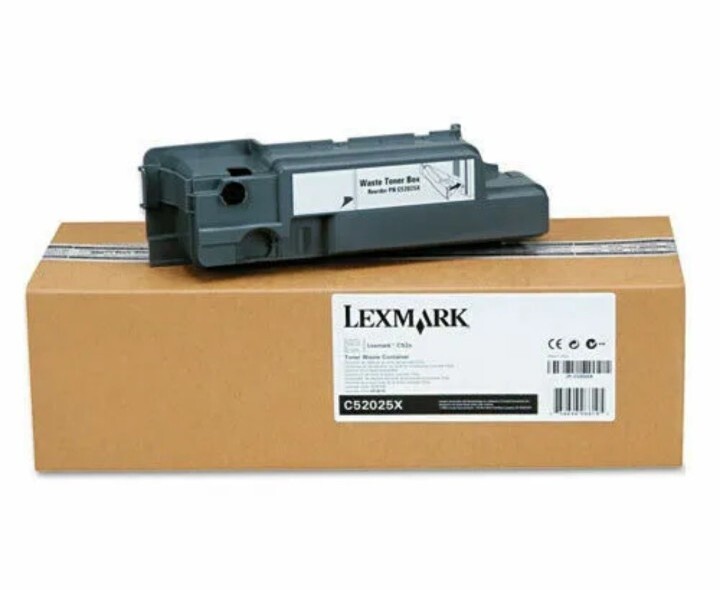 Genuine Lexmark C52025X Toner waste Container box 30K pages for C52x C53x Sealed