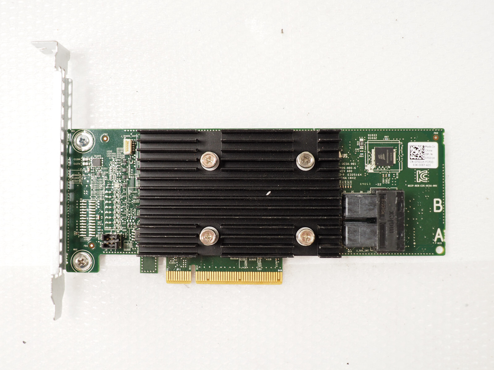 Dell PERC H330 75D1H PCI-E X8 12Gbp/s SAS 8-Port RAID Controller