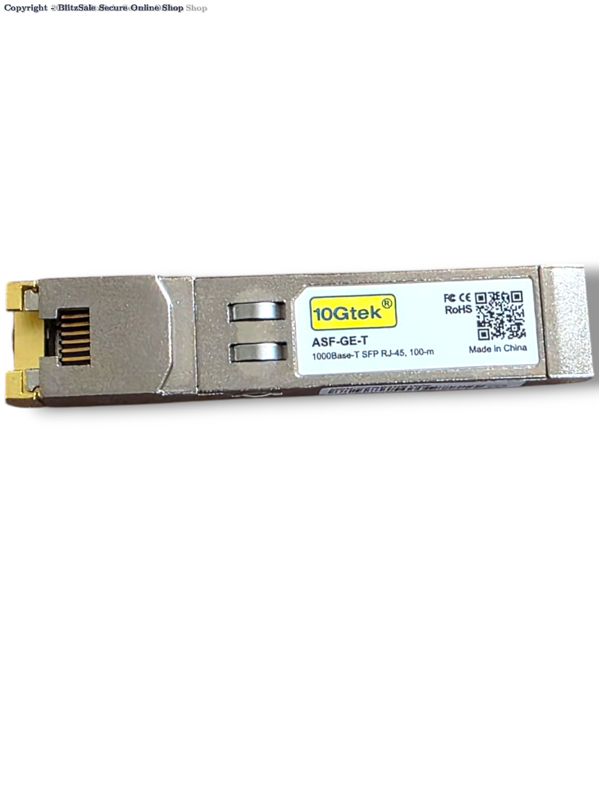 10Gtek 1.25G SFP-T, 1000BASE-T Copper SFP, SFP to RJ45 SFP Module Transceiver