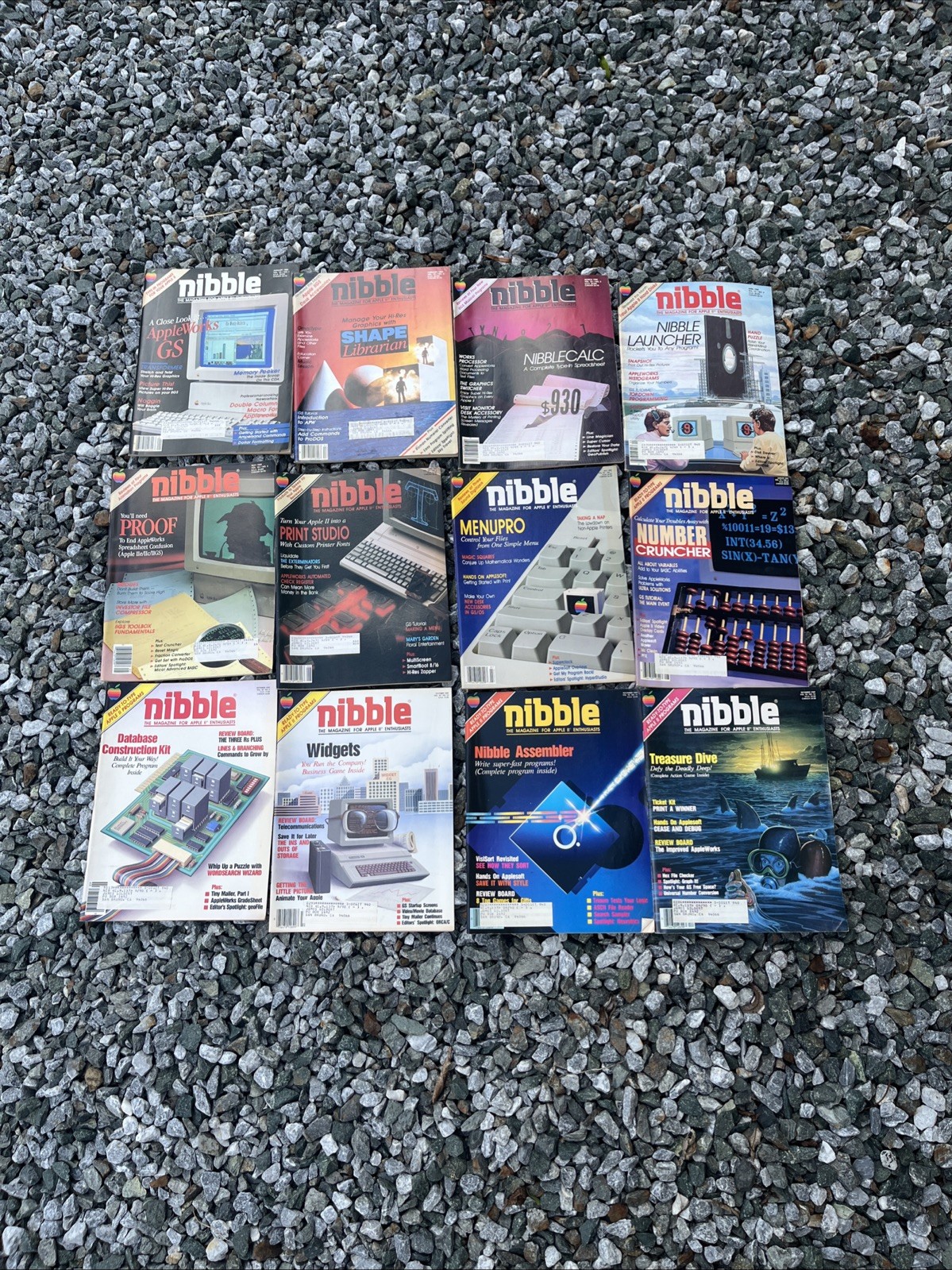 Apple Nibble Magazine Apple II CALL Apple Programs 1989 Volume 10 Complete
