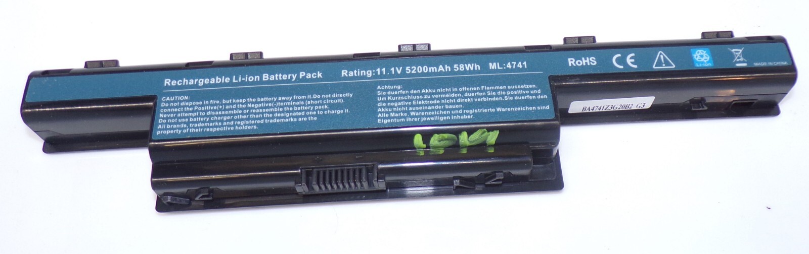 1019 -  Battery Compatible with Acer AS10D31 AS10D51, Acer Aspire 4741 5253 5251