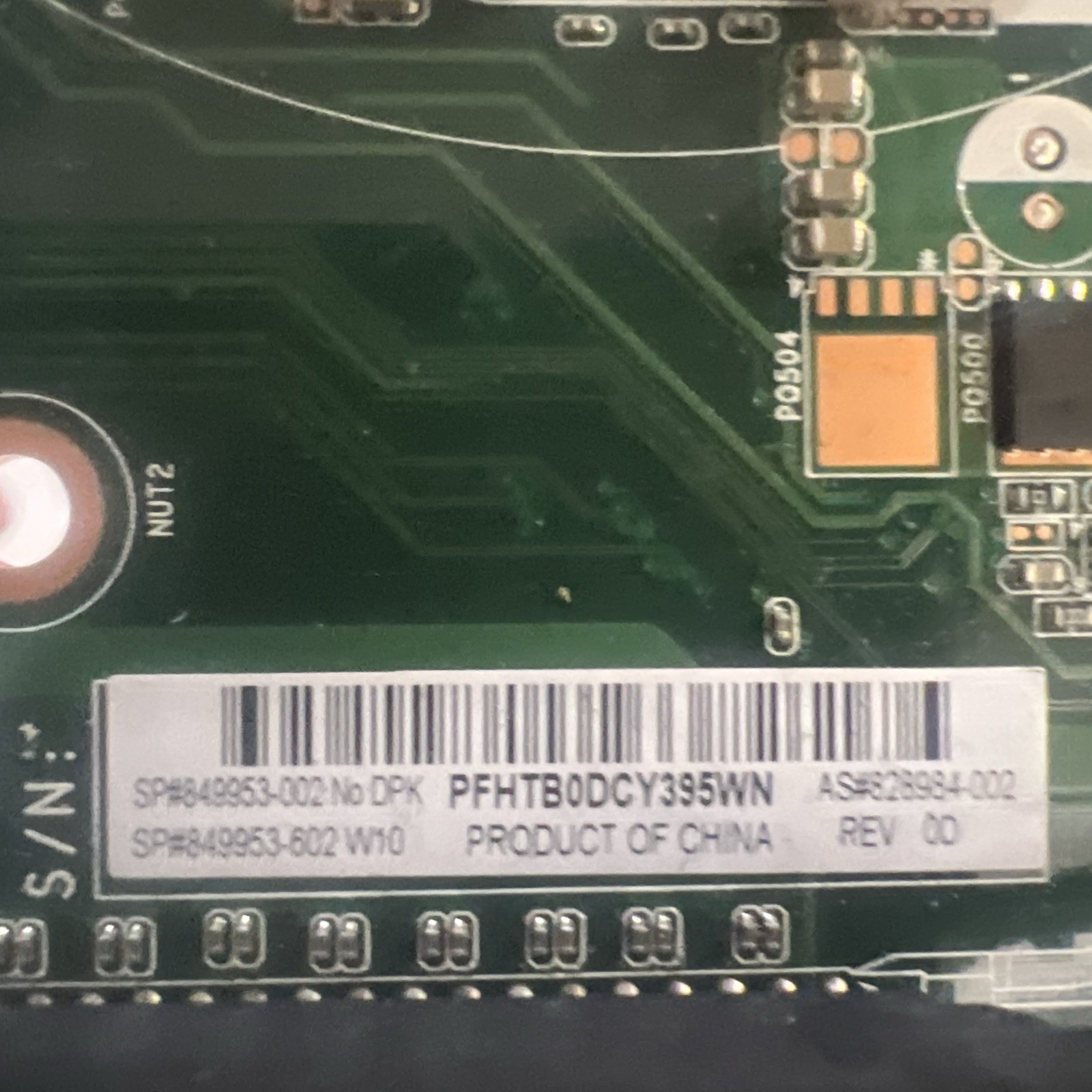 MSI OPTIX-MAG301RF MONITOR MAINBOARD 3530-0012-0150 / 0171-2272-7533