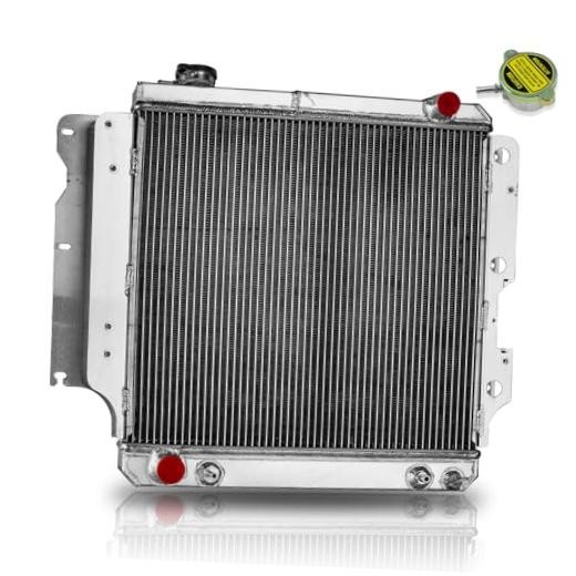 3 Row Core Aluminum Radiator for 1987-2006 Jeep Wrangler TJ YJ 3 ROW(STYLE 1)