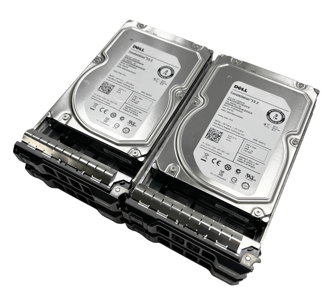 LOT OF 4 Seagate Constellation ES.2 ST33000650SS 3TB 7.2K 3.5" SAS HDD 100%