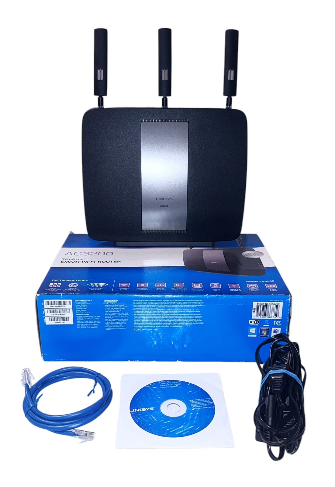Linksys Router Model EA9200 Black