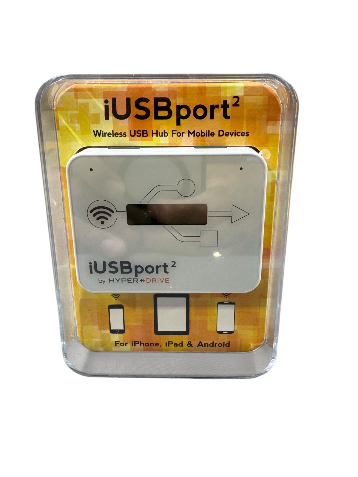 New Hyper Drive iUSB Port Wireless USB Hub For Mobile Devices iPhone, iPad, Andr