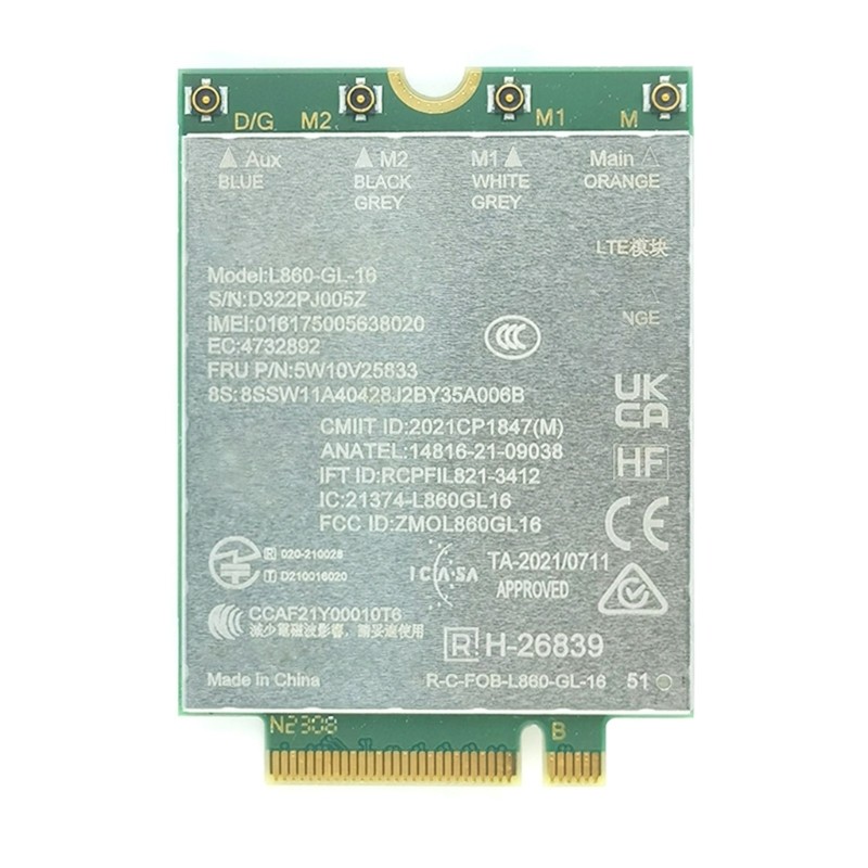 L860-GL-16 4G Module Enhances Connection Networking Card For PC And Tablets