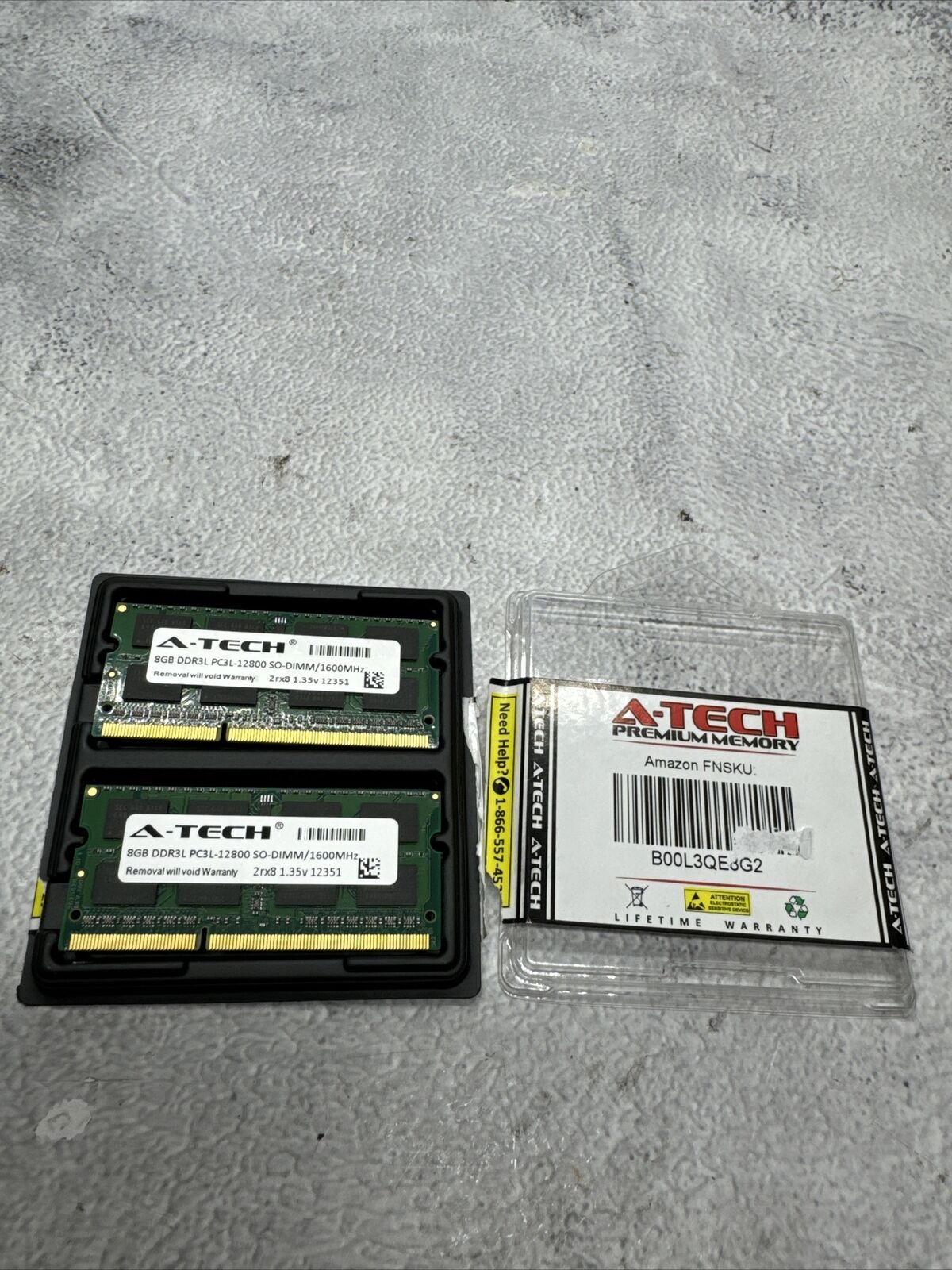 16GB (2x8GB) DDR3 PC3L-12800 1600MHz ECC UDIMM Memory RAM