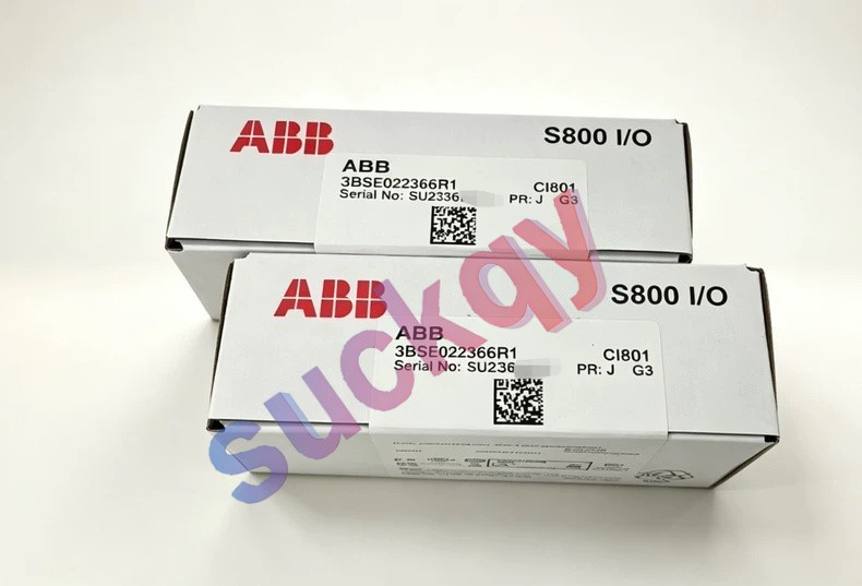 1PC New ABB 3BSE022366R1 CI801 Module In Box DHL  Fast shipping