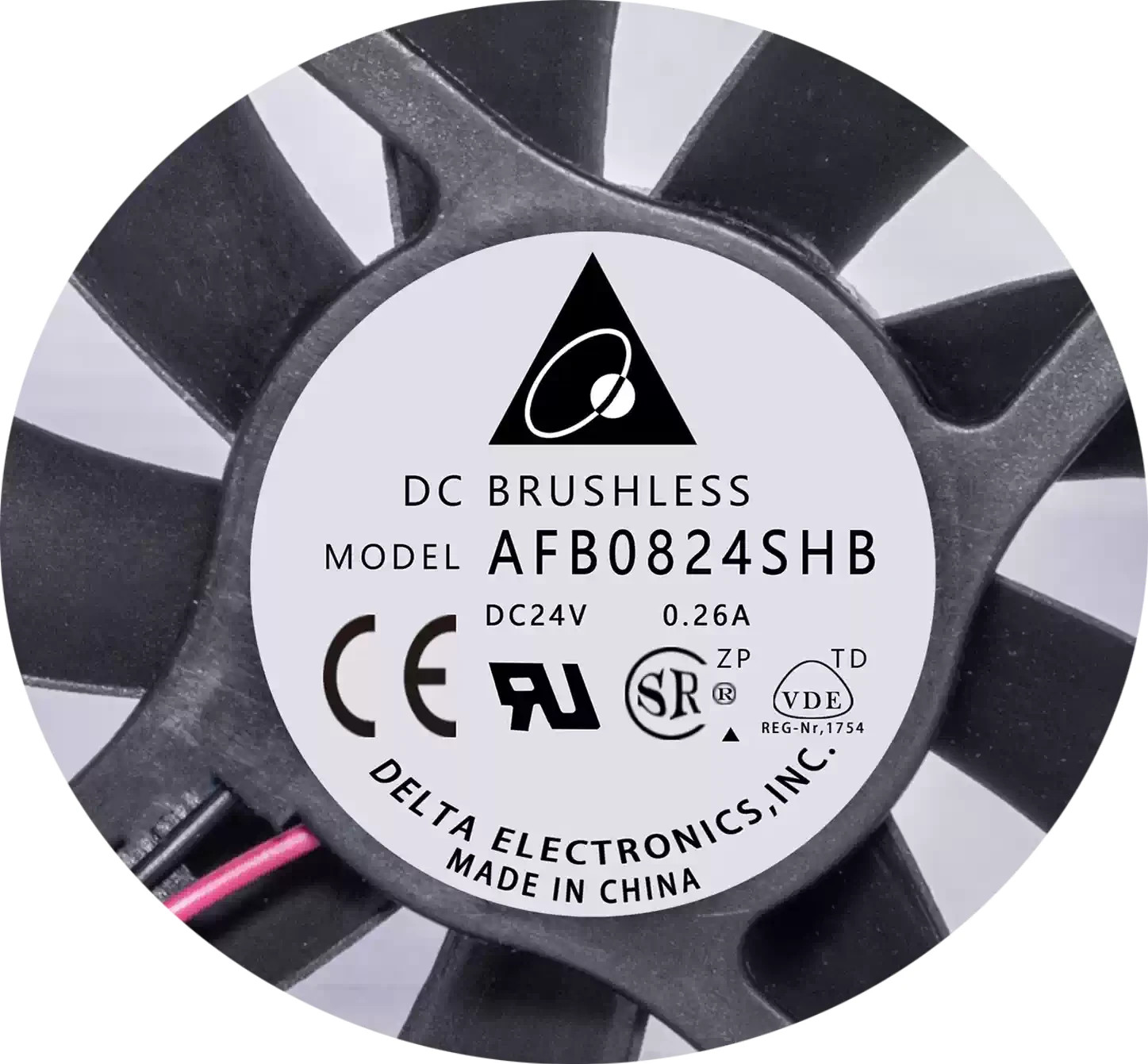 1PCS  Delta AFB0824SHB 8015 24V 0.26A Dual-Ball-Bearing Inverter Industrial Fan