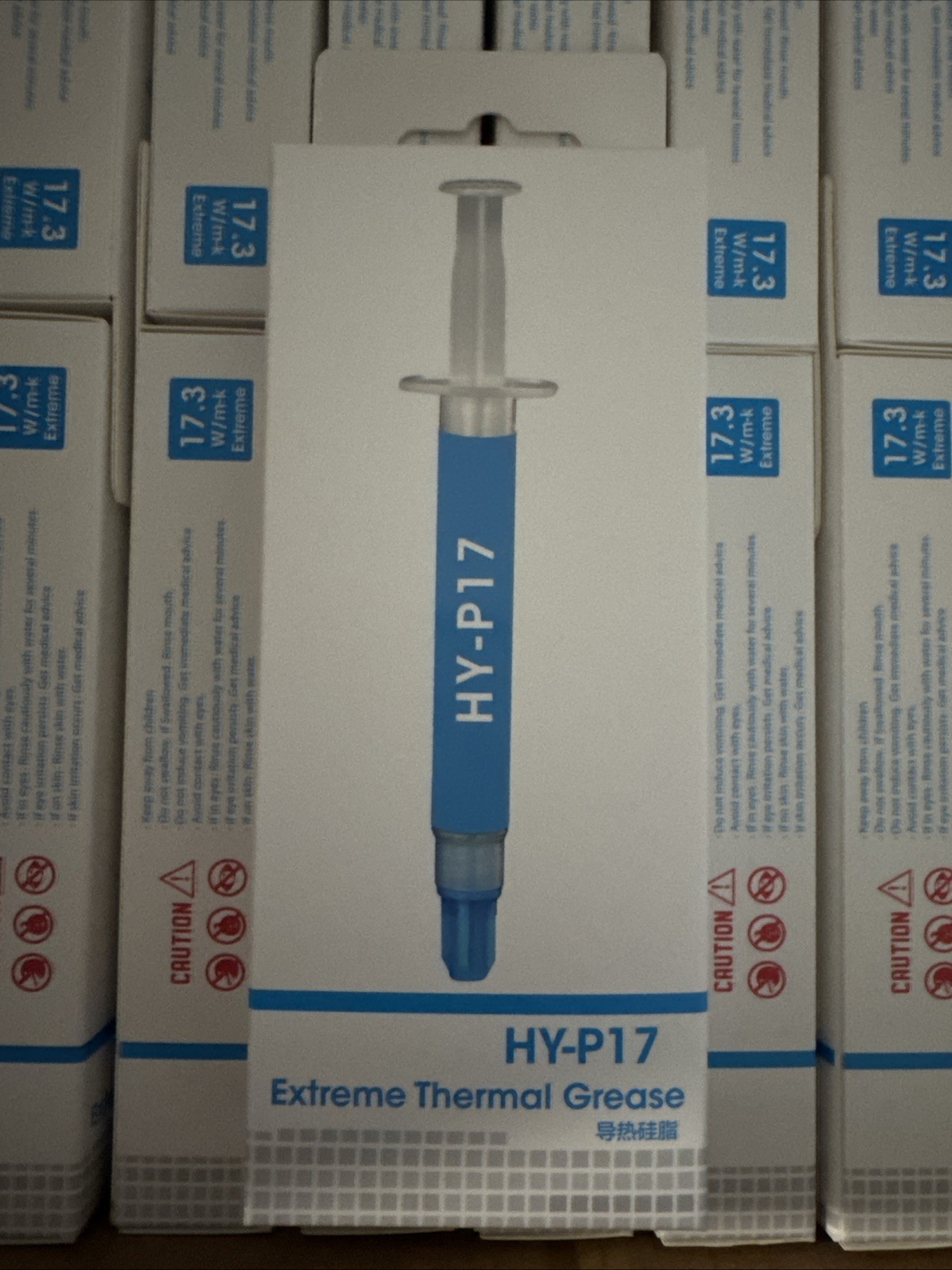 Halnziye HY-P17 High Performance Thermal Grease 4g Tube. 17.3 W/m-k 